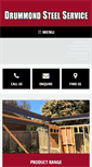 Mobile Screenshot of drummondsteel.com.au